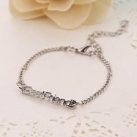 Fashion Zinc Alloy Bracelets, fashion jewelry Approx 18 cm 