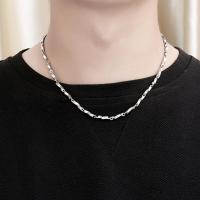 Collier de bijoux de titane, Acier titane, bijoux de mode & pour homme, Vendu par PC