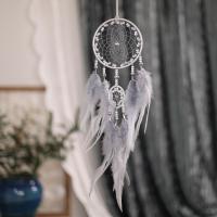 Мода Dreamcatcher, перья, с Хлопковая нить & деревянный & пластик & Железо, Ловец снов, ювелирные изделия моды, Много цветов для выбора продается PC