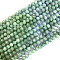 Single Gemstone Beads, Jade, Round, polished, DIY Approx 38 cm 