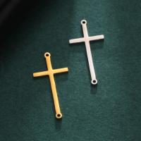 Stainless Steel Cross Pendants, 304 Stainless Steel, plated, DIY 