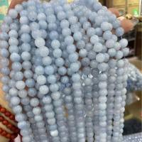 Aquamarine Beads, Round, DIY sea blue Approx 38 cm 