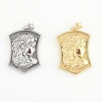 Stainless Steel Pendants, 316L Stainless Steel, Vacuum Ion Plating, fashion jewelry & DIY nickel, lead & cadmium free 