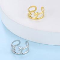 Edelstahl Fingerring, 304 Edelstahl, plattiert, Modeschmuck & unisex, keine, width:11mm,thinckess:1.30mm, verkauft von PC