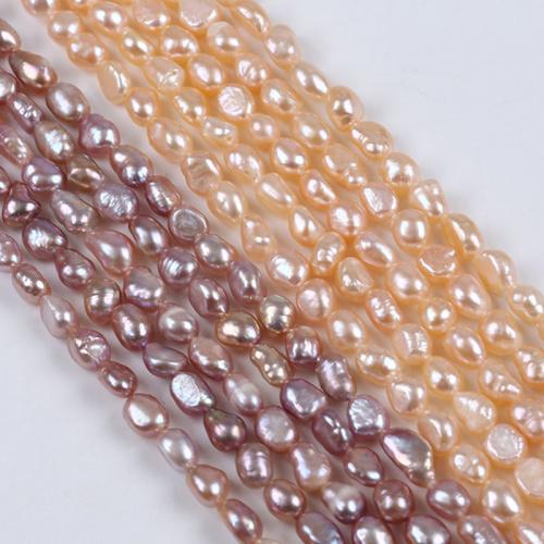 Baroque Cultured Freshwater Pearl Beads, DIY 6-7mm Approx 36-38 cm 