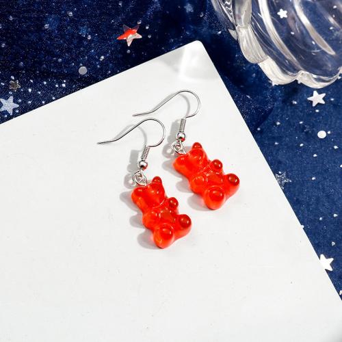 Resin Drop Earring, fashion jewelry & for woman 