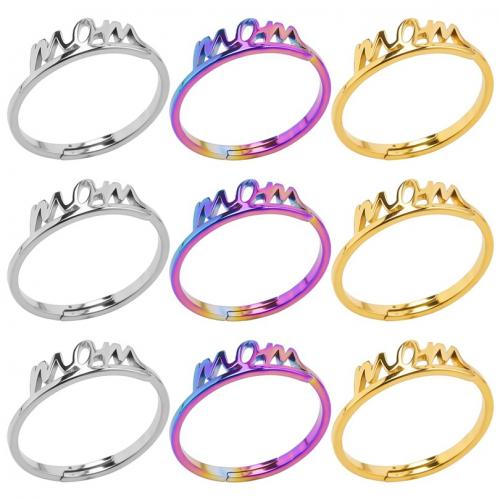 Edelstahl Fingerring, 304 Edelstahl, Vakuum-Ionen-Beschichtung, Modeschmuck & unisex, keine, Größe:8, verkauft von PC