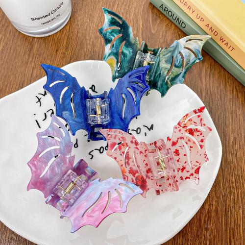 Hair Claw Clips, Acetate, Bat, fashion jewelry 