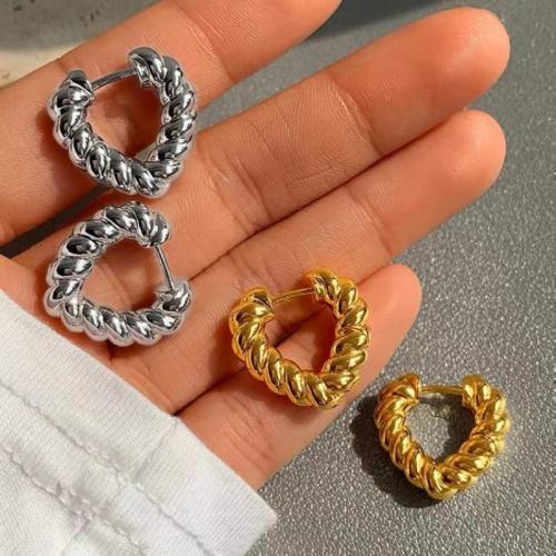 Zinc Alloy Leverback Earring, Heart, fashion jewelry & for woman 