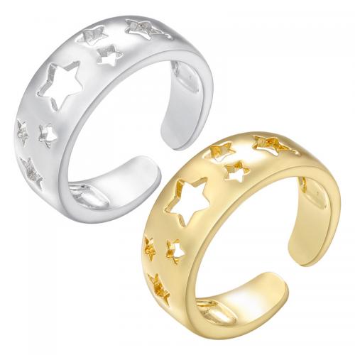 Brass Finger Ring, fashion jewelry & for woman & hollow [