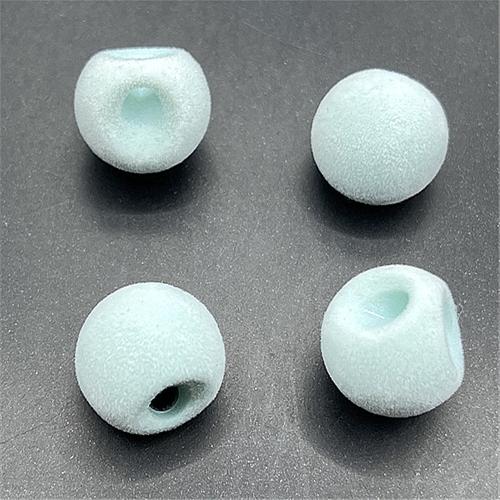 アクリル ジュエリー ビーズ, ラウンド形, DIY & ベルベットカバー, 無色, 16mm, 約 100パソコン/バッグ, 売り手 バッグ