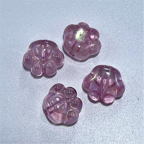 Plating Acrylic Beads, Claw, UV plating, DIY & luminated Approx 2.83mm, Approx [