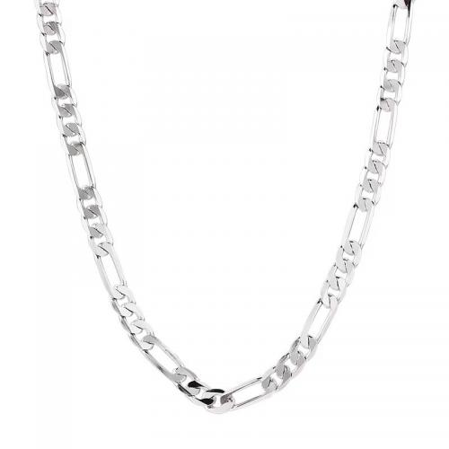 925 Sterling Silver Necklace, with 2inch extender chain, fashion jewelry & for woman, silver color Approx 15.7 Inch 