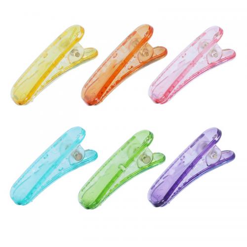 Alligator Hair Clip, PC Plastic, stoving varnish, DIY & for woman 