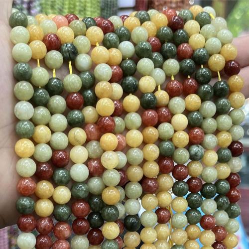 Agate Beads, Alexa Agate, Round, DIY mixed colors 