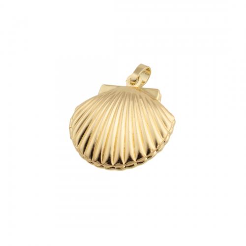 Brass Locket Pendants, 14K gold plated, DIY Approx 4mm 