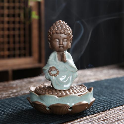 Porcelain Incense Burner, handmade, for home and office & durable 