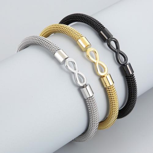 Edelstahlgewebe Gürtelschnalle Armband, 304 Edelstahl, Modeschmuck & unisex, keine, Innendurchmesser:ca. 62mm, verkauft von PC[