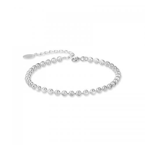 Sterling Silber Armbänder, 925er Sterling Silber, mit Verlängerungskettchen von 1.37inch, Modeschmuck & unisex, Länge:ca. 6.1 ZollInch, verkauft von PC[