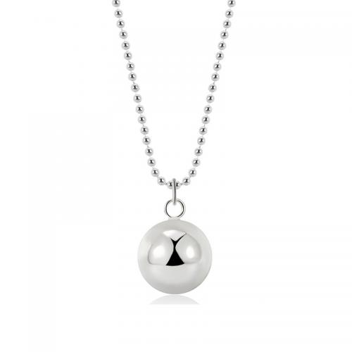 Collier de bijoux en argent , Argent sterling 925, bijoux de mode & normes différentes pour le choix & pour femme Environ 23.62 pouce, Vendu par PC