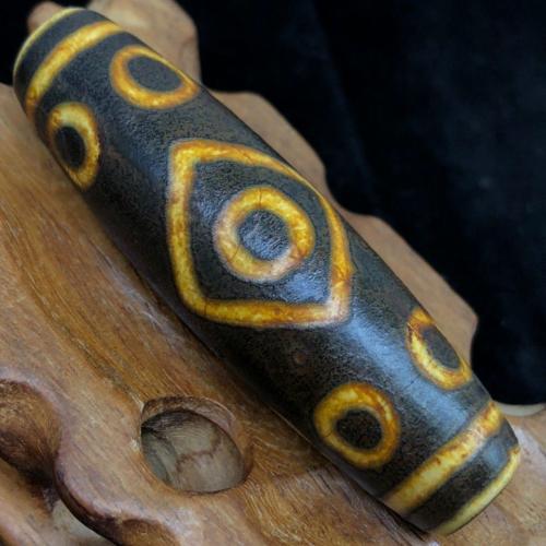 Natural Tibetan Agate Dzi Beads, DIY 