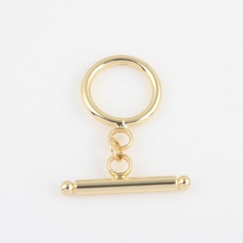 Brass Toggle Clasp, gold color plated, DIY [