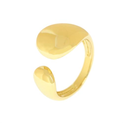 Brass Finger Ring, gold color plated, fashion jewelry & for woman, Minimum inner mm [