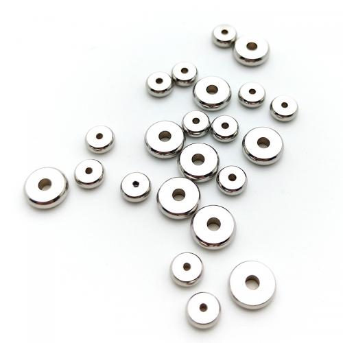 Stainless Steel Beads, Titanium Steel, machine polished, DIY 