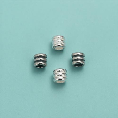 Sterling Silver Spacer Beads, 925 Sterling Silver, DIY Approx 2.9mm 