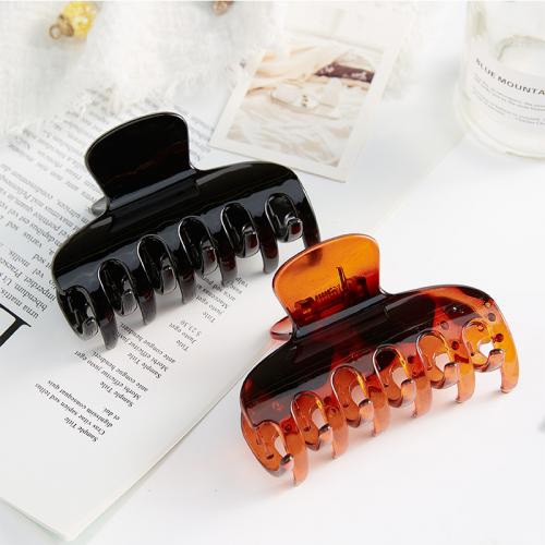 Hair Claw Clips, ABS Plastic, painted, fashion jewelry & for woman [