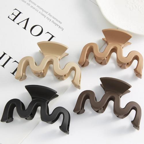 Hair Claw Clips, ABS Plastic, painted, fashion jewelry & for woman [