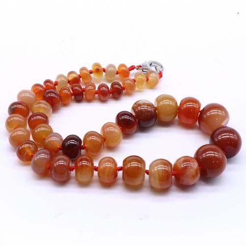 Gemstone Necklaces, Natural Stone, fashion jewelry & Unisex Approx 48 cm [