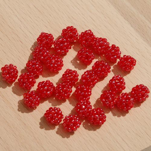 Hair Barrette Finding, Glass Beads, Round, DIY 80mm [