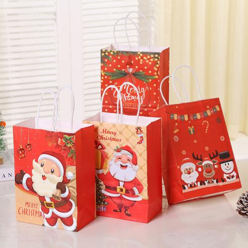 Christmas Gift Bag, Paper, durable & Christmas Design [