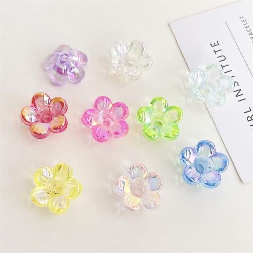 Plating Acrylic Beads, petals, UV plating, DIY 10mm, Approx [