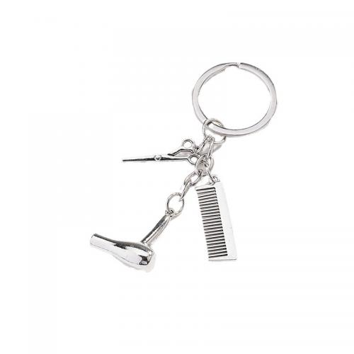 Zinc Alloy Key Chain Jewelry, Unisex 