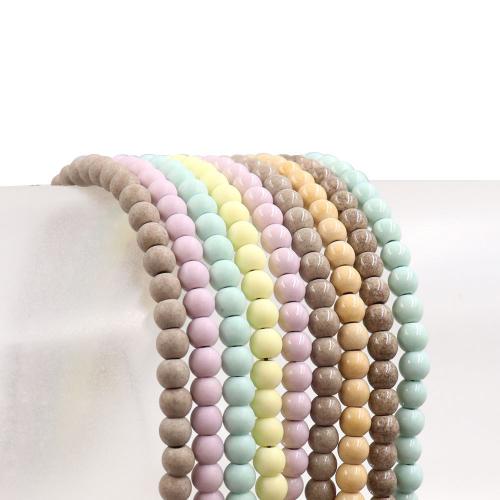 Single Gemstone Beads, Natural Stone, Round, DIY 4mm 