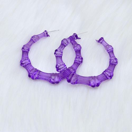 Acrylic Stud Earring, fashion jewelry & for woman [