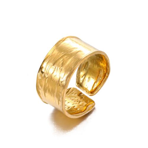 Edelstahl Fingerring, 304 Edelstahl, Vakuum-Ionen-Beschichtung, Modeschmuck & für Frau, keine, diameter 17mm, verkauft von PC