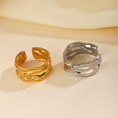 Edelstahl Fingerring, 304 Edelstahl, Vakuum-Ionen-Beschichtung, Modeschmuck & für Frau, keine, inner diameter 17mm, verkauft von PC