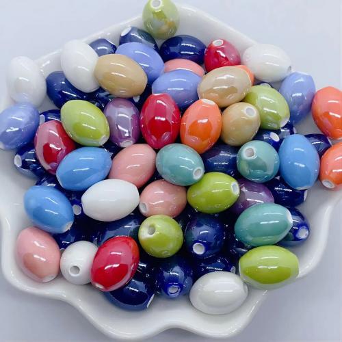 Porcelain Bead, Oval, DIY [