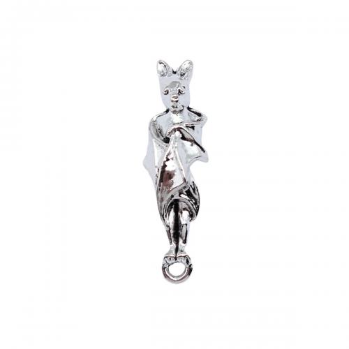 Zinc Alloy Animal Pendants, Bat, antique silver color plated, fashion jewelry & DIY [