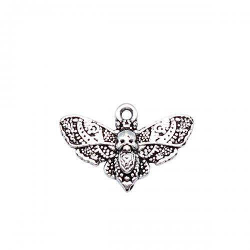 Zinc Alloy Animal Pendants, Insect, antique silver color plated, fashion jewelry & DIY [