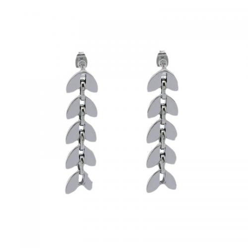 Boucle d'oreille goutte inox, Acier inoxydable 304, Placage, styles différents pour le choix & pour femme, couleur originale, Vendu par paire[