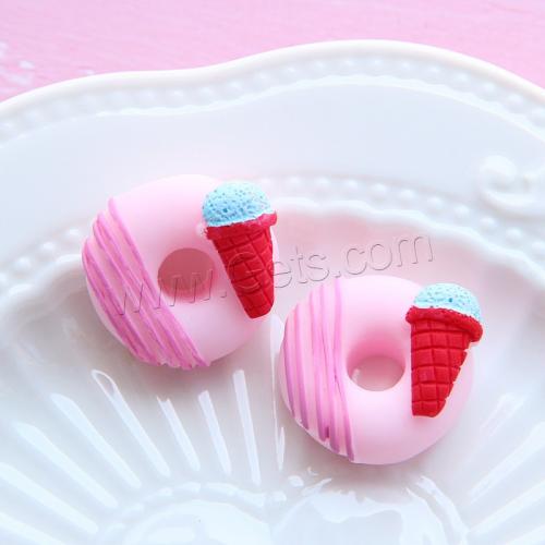 Hair Barrette Finding, Resin, food shape, DIY Approx [