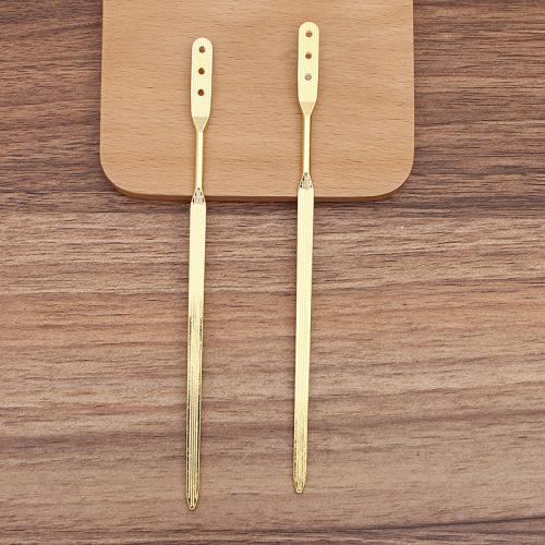 Hair Stick Findings, Zinc Alloy, plated, DIY & for woman Approx 2mm, Approx [