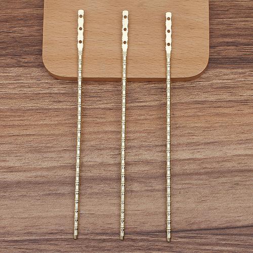 Hair Stick Findings, Zinc Alloy, plated, DIY & for woman 137mm, Approx [