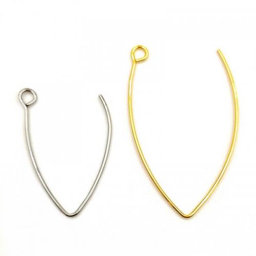 Stainless Steel Hook Earwire, 316L Stainless Steel, DIY original color 