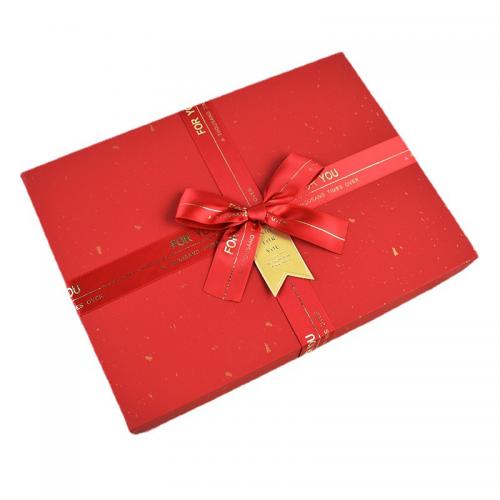 Caja Regalo, Papel, multifuncional & diverso tamaño para la opción & diferentes estilos para la opción, Rojo, Vendido por UD