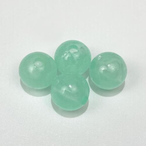 Acrylic Jewelry Beads, Round, DIY & luminated [